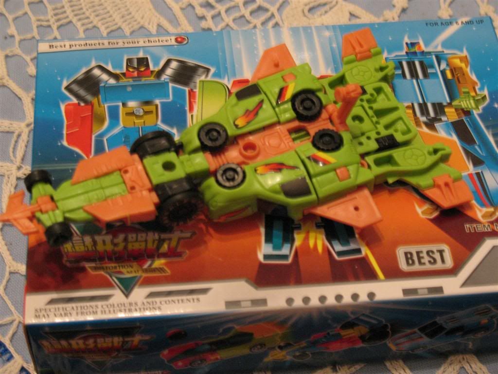 Transformers Armada RACE MINICON TEAM Downshift knock off! TFW2005